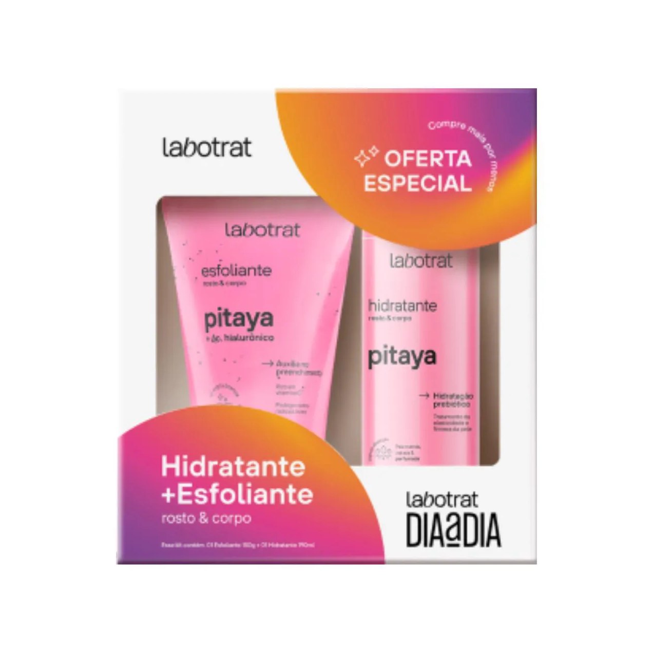 Kit Labotrat Hidratate + Esfoliante Dia a Dia Pitaya