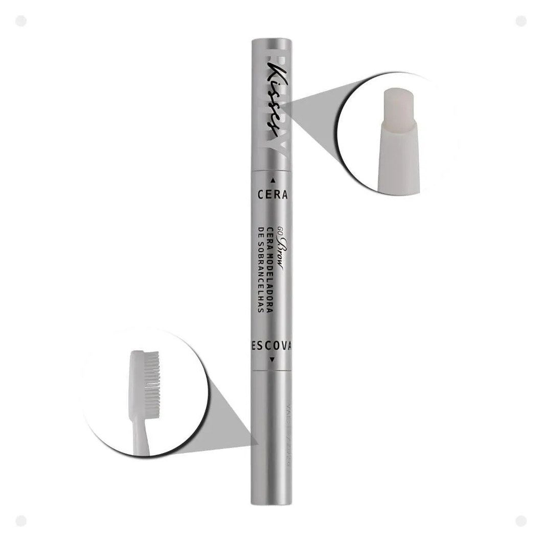 Cera Modeladora de Sobrancelhas Ruby Kisses Go Brow Rbw01b