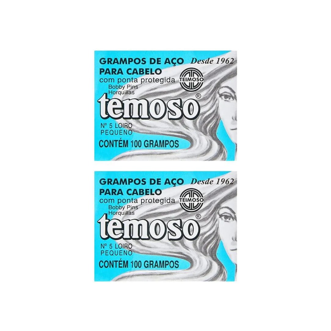Grampo Teimoso N 5 Com 100un Louro - Kit C/ 2un