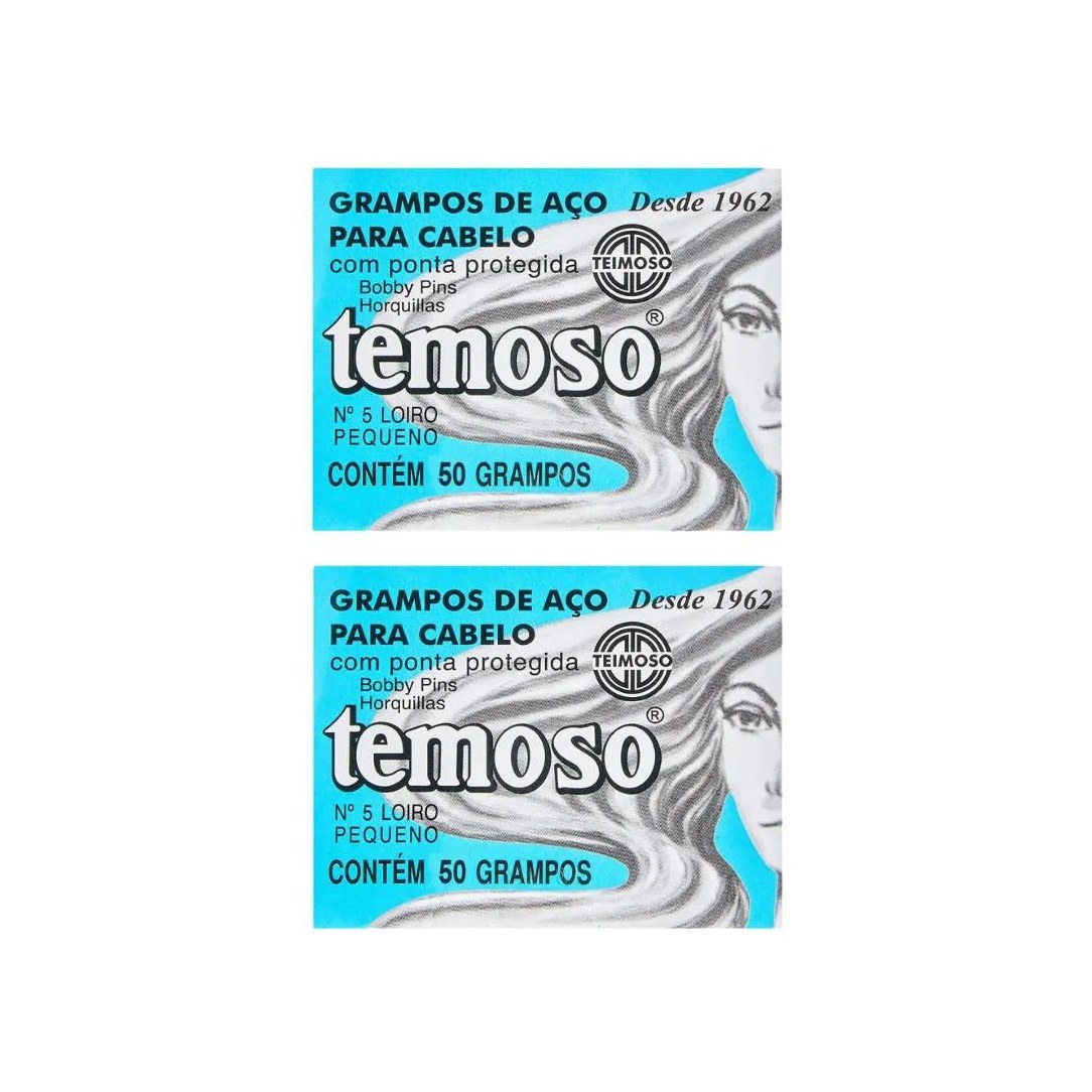 Grampo Teimoso N 5 Com 50un Louro - Kit C/ 2un