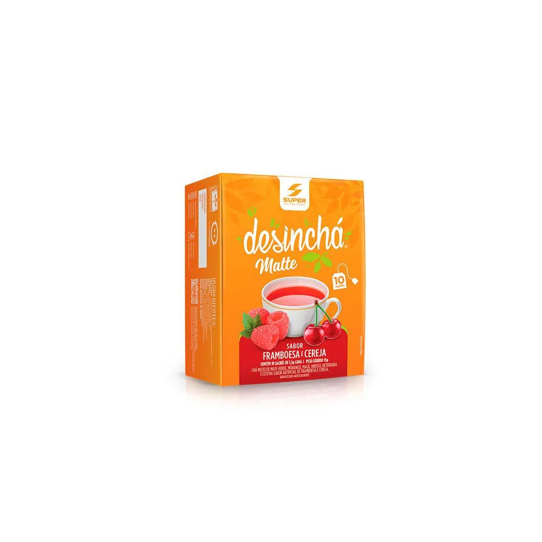 Desinchá Matte Framboesa e Cereja (10 sachês)
