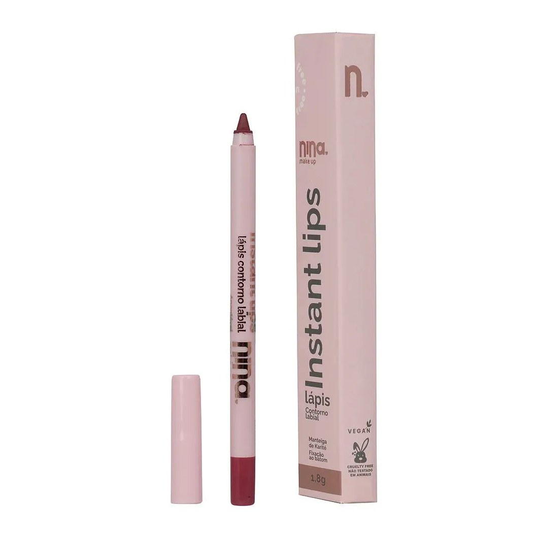 Lápis para Contorno Labial Lips Essencia Nina MakeUp