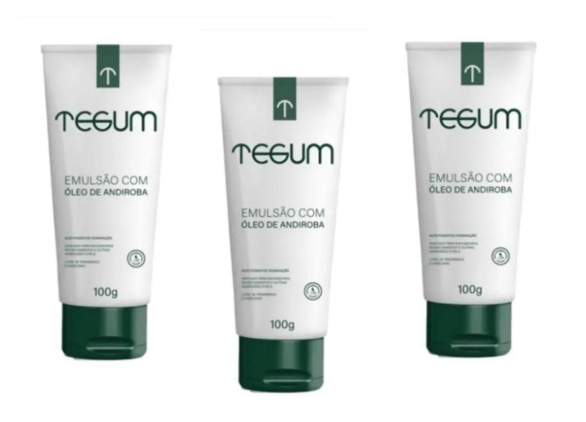 Tegum Kit C/3 Frascos 100gr Cada