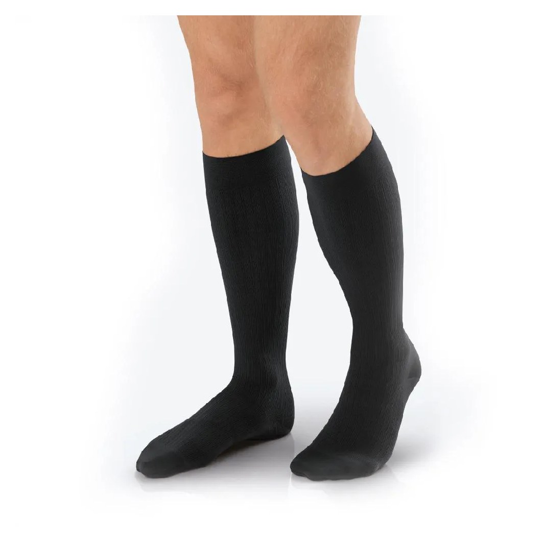 Meia de Compressão 3/4 For Men 20-30 mmHg - Cor: Preta - Jobst G