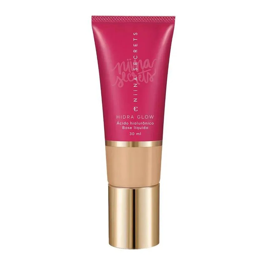 Base Líquida Niina Secrets by Eudora Hidra Glow Cor 10 30ml