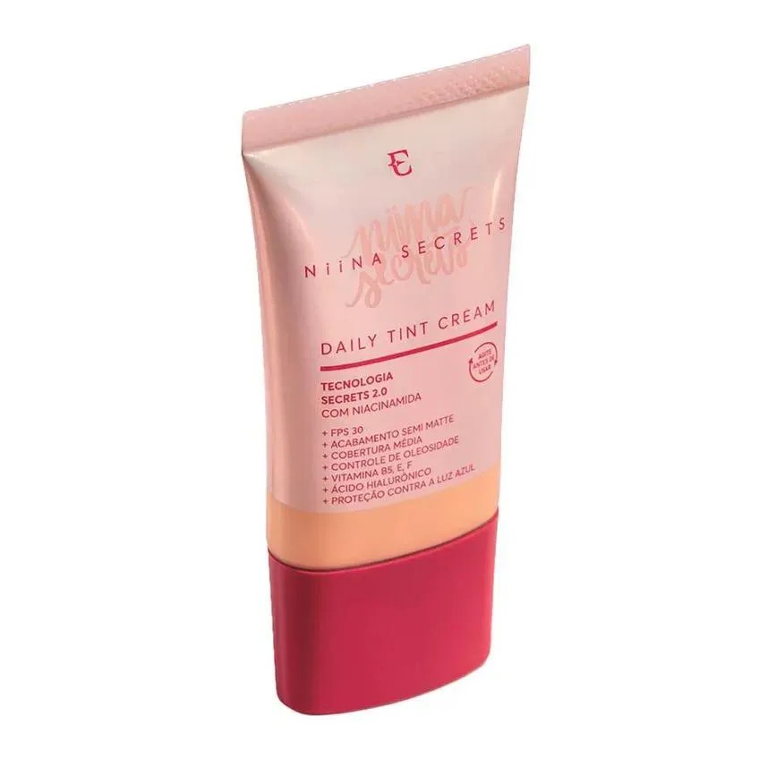 Base Líquida Multifuncional Niina Secrets by Eudora Daily Tint Cream - Cor 03 25ml