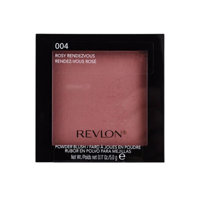 Blush Revlon Powder Rosy Rendezvous 4