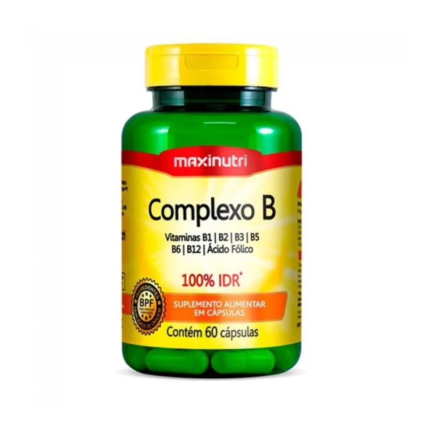 Complexo B 100% IDR (60 caps) - Padrão: Único