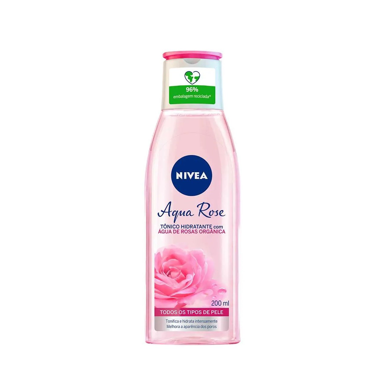 Tônico Hidratante Facial Nivea Aqua Rose 200ml