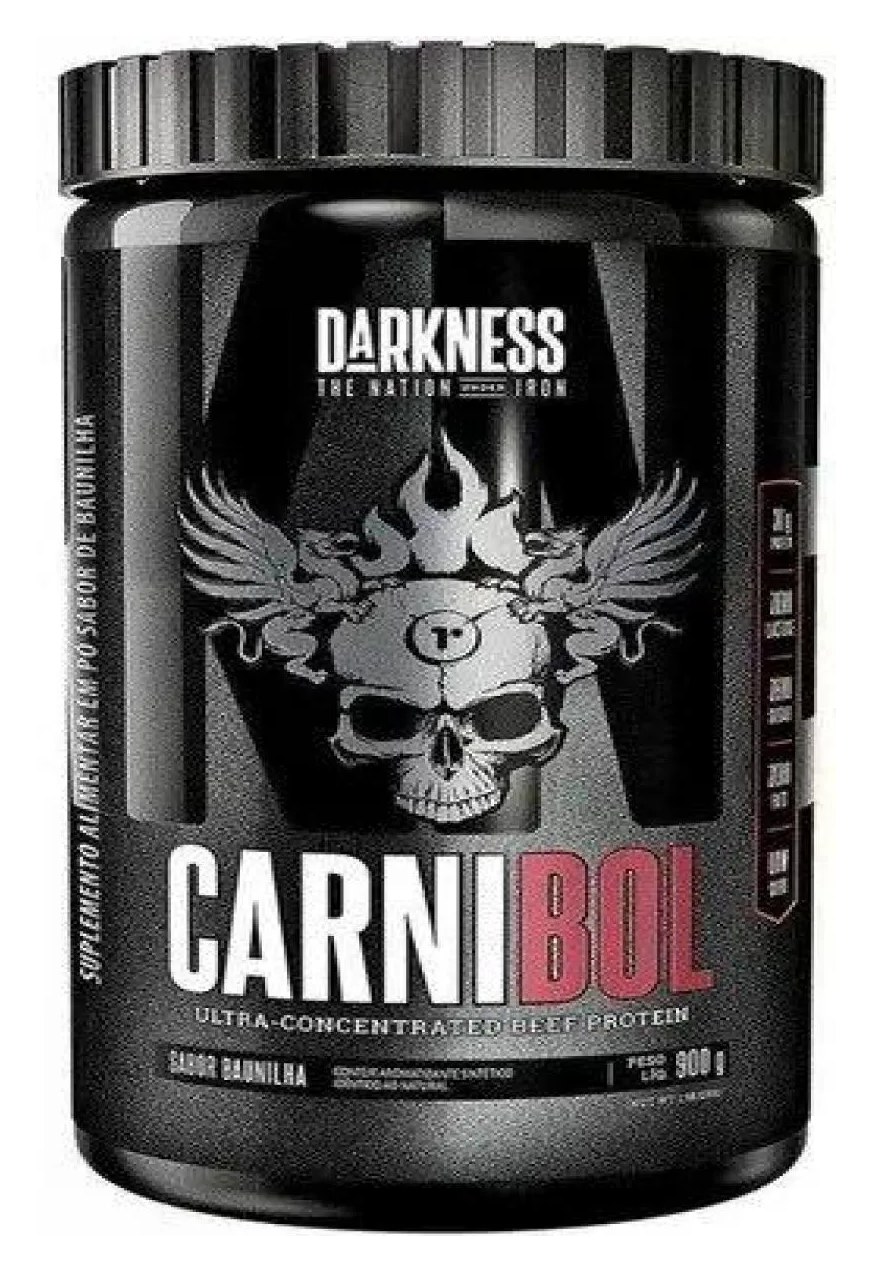 Carnibol Darkness Baunilha 900g