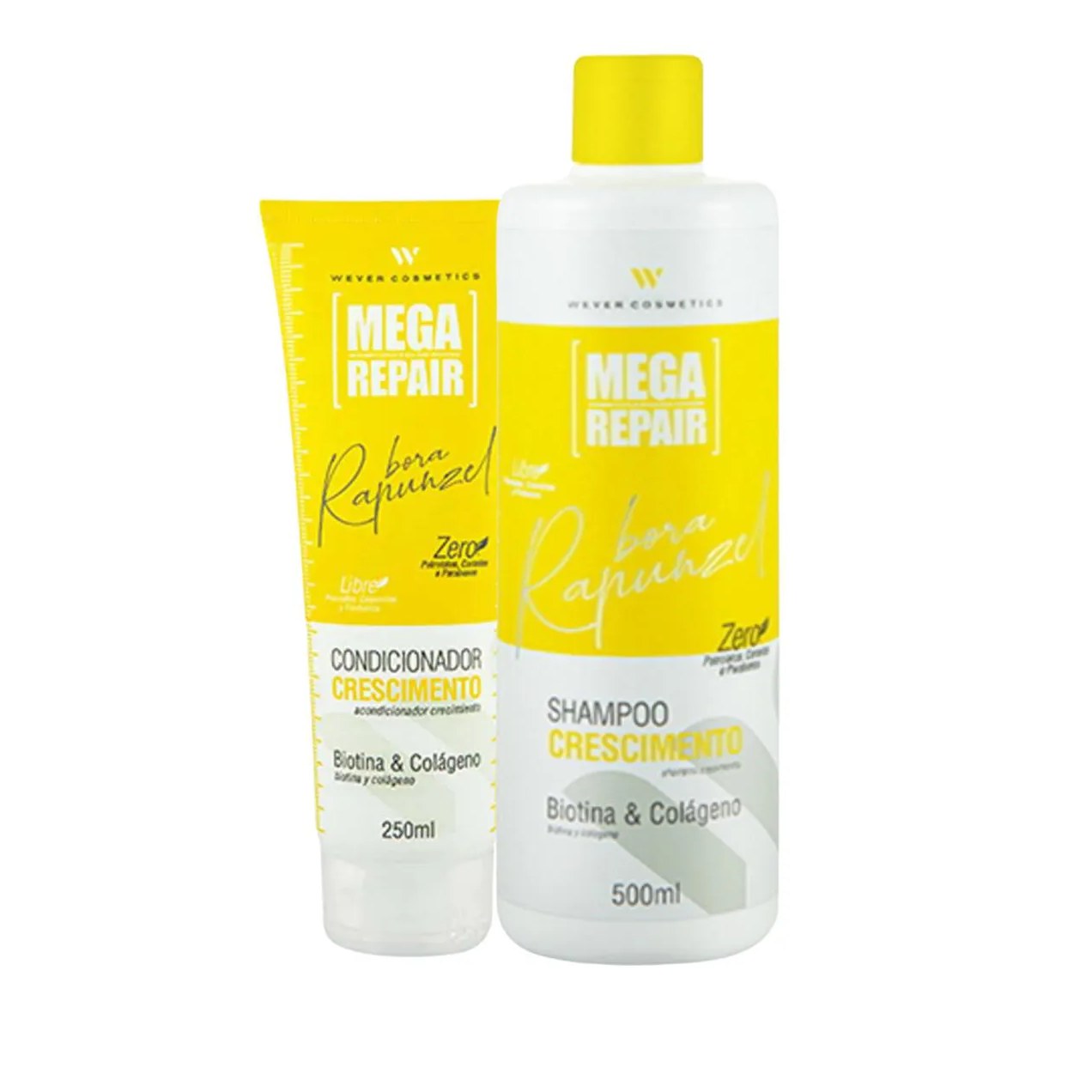 Kit Shampoo E Condicionador Bora Rapunzel - Wever Cosmétics