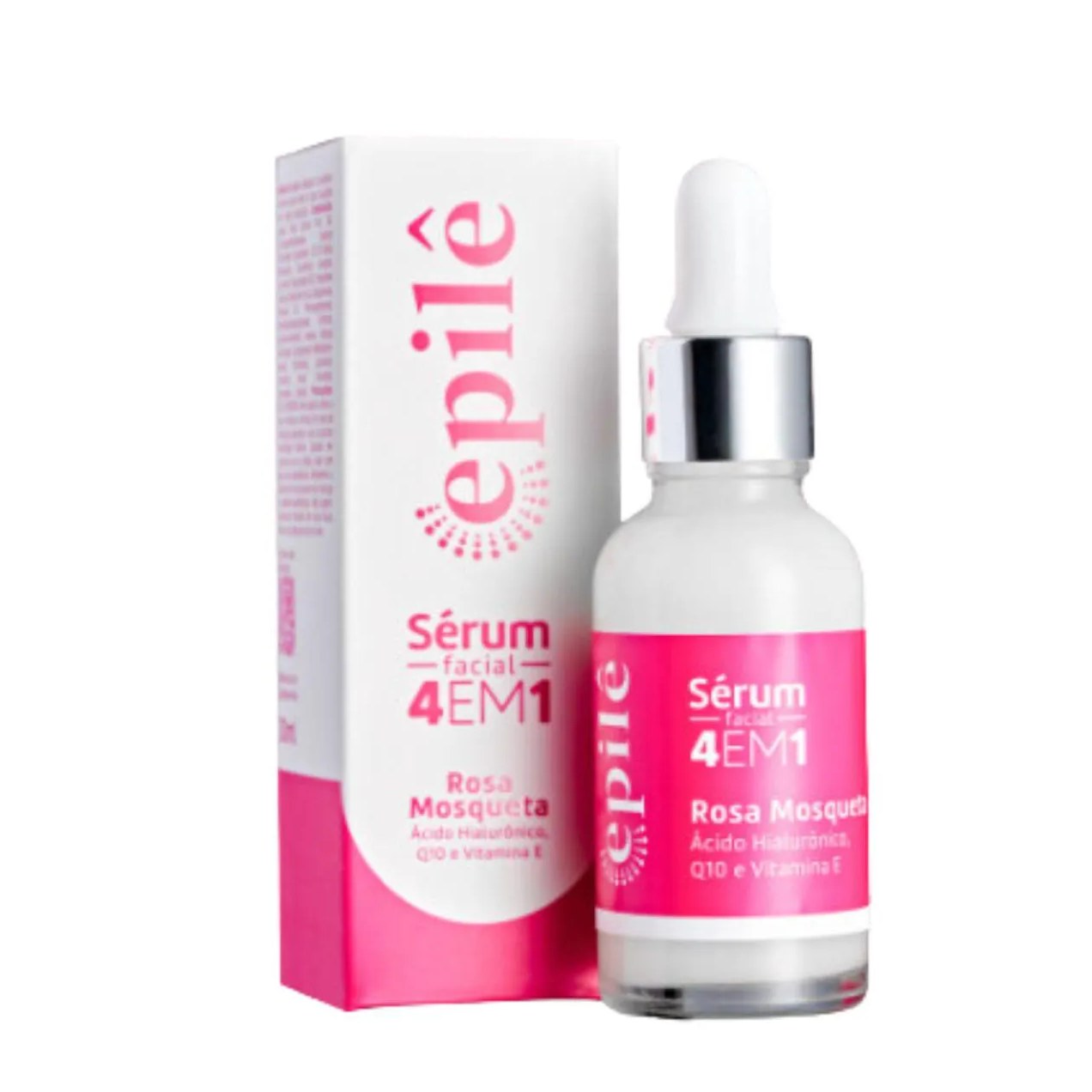 Sérum Facial 4 Em 1 Rosa Mosqueta 30Ml - Epilê