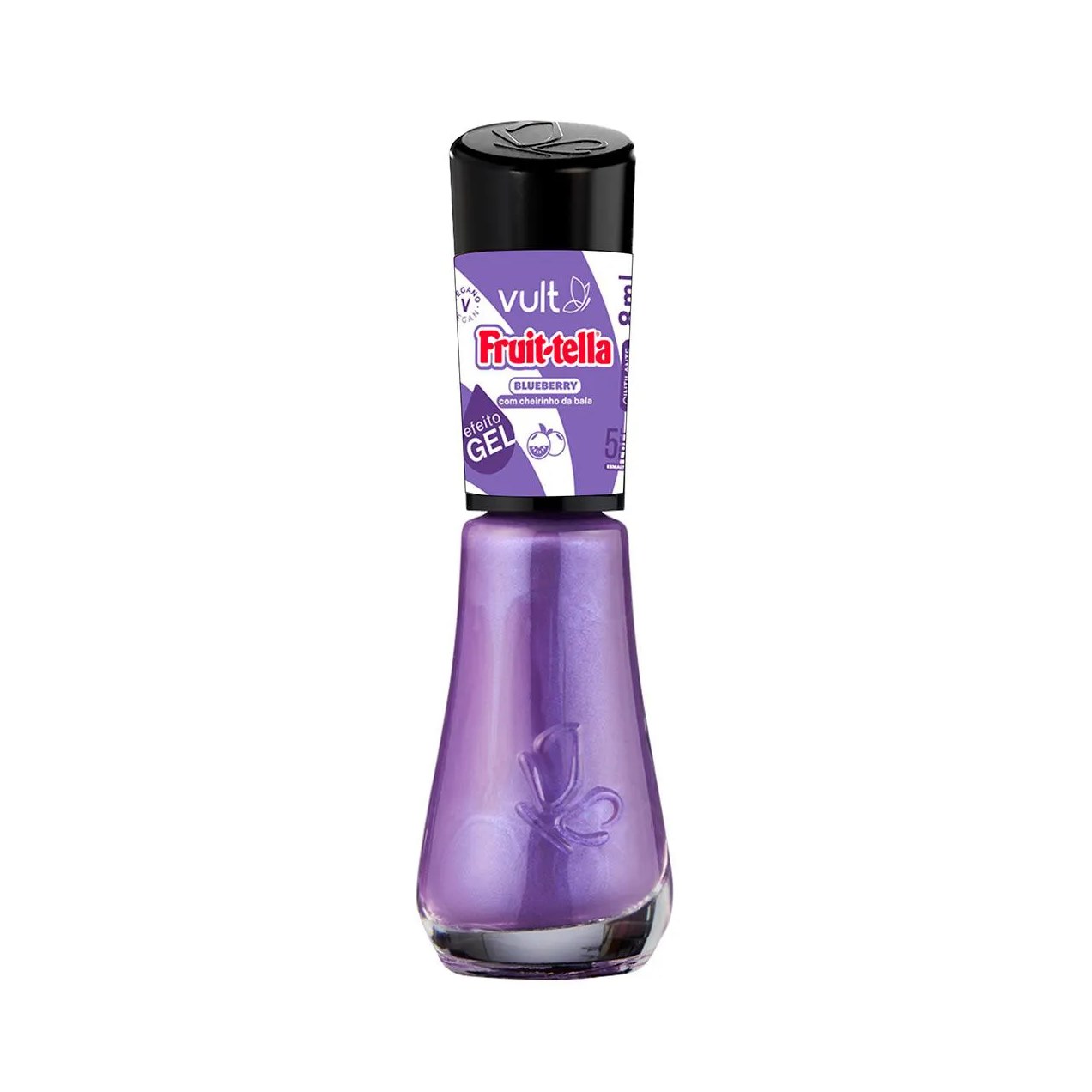 Esmalte Cintilante Vult Fruit-tella 8ml – Blueberry