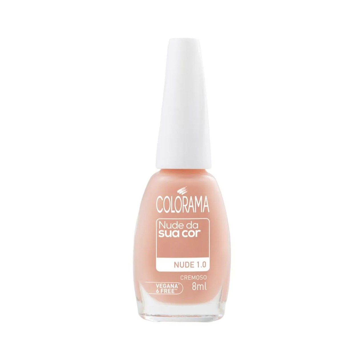 Esmalte Cremoso Colorama Nude da Sua Cor Nude 8ml - 4.0