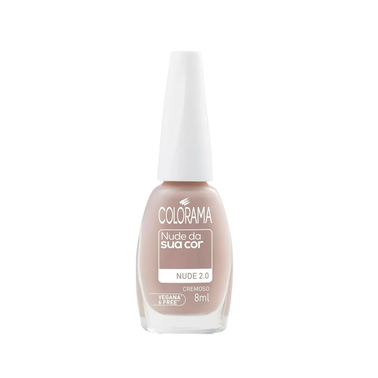 Esmalte Cremoso Colorama Nude da Sua Cor Nude 8ml - 4.0