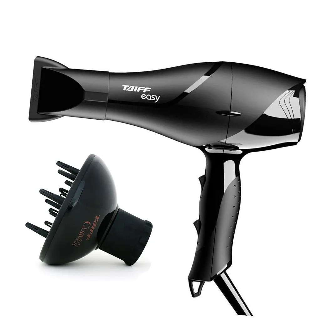 Kit Secador Taiff Easy 1700W + Difusor Curves 127v