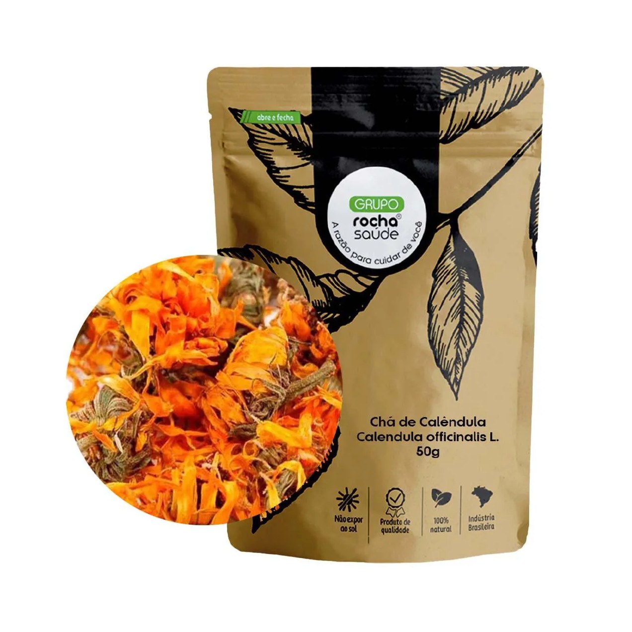 Chá de Calêndula - Calendula Officinalis L. - 50G