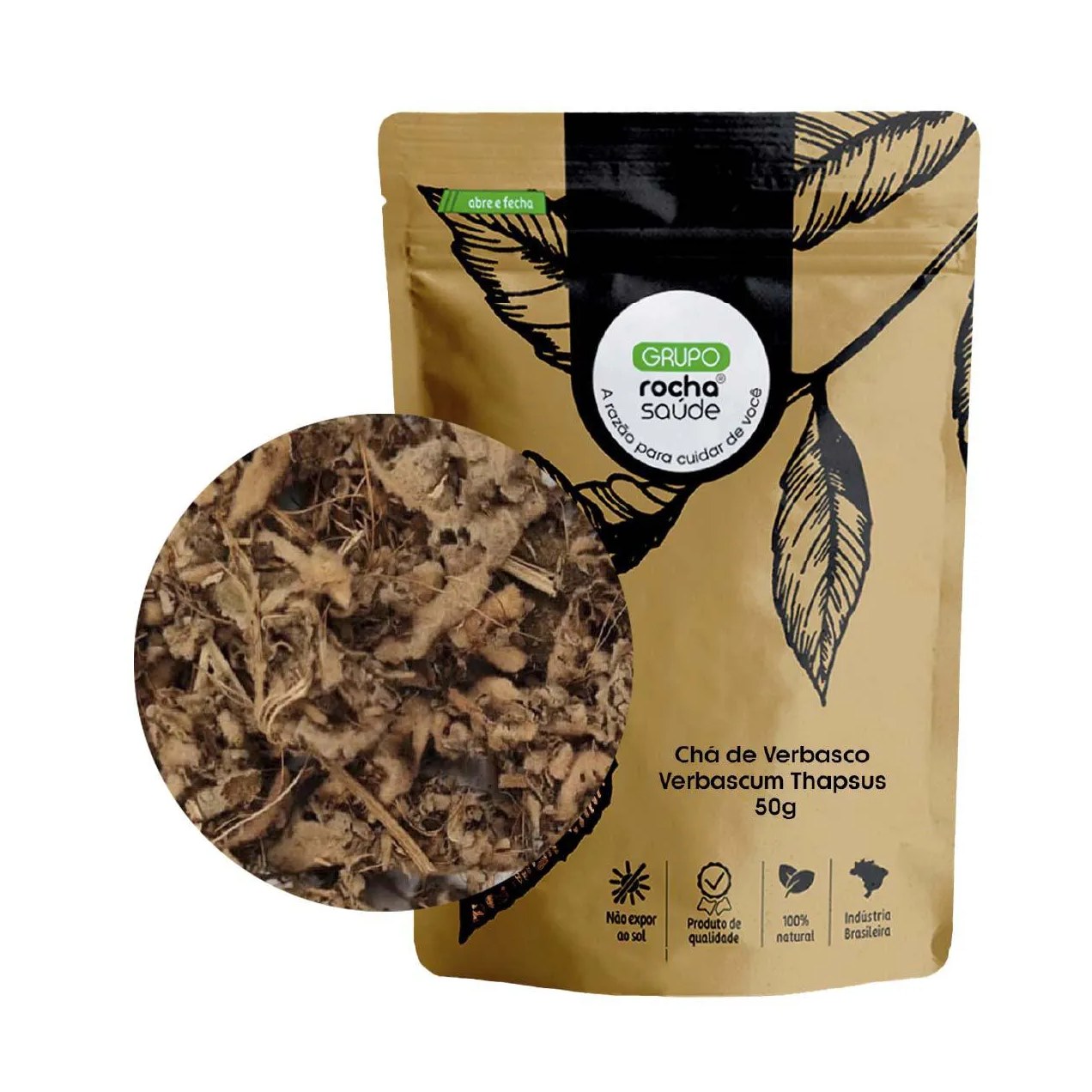 Chá de Verbasco - Verbascum Thapsus - 50G