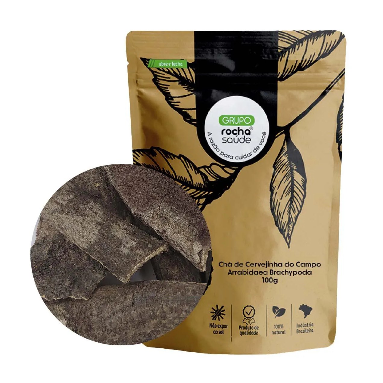 Chá de Cervejinha do Campo - Arrabidaea Brachypoda - 100G