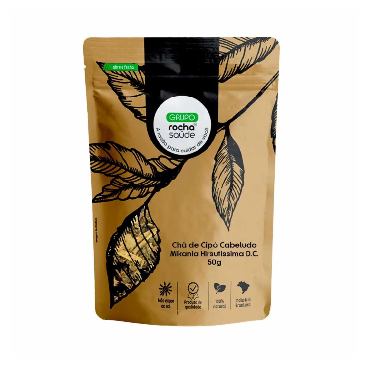 Chá de Cipó Cabeludo- Mikania Hirsutissima - D. C. - 50G