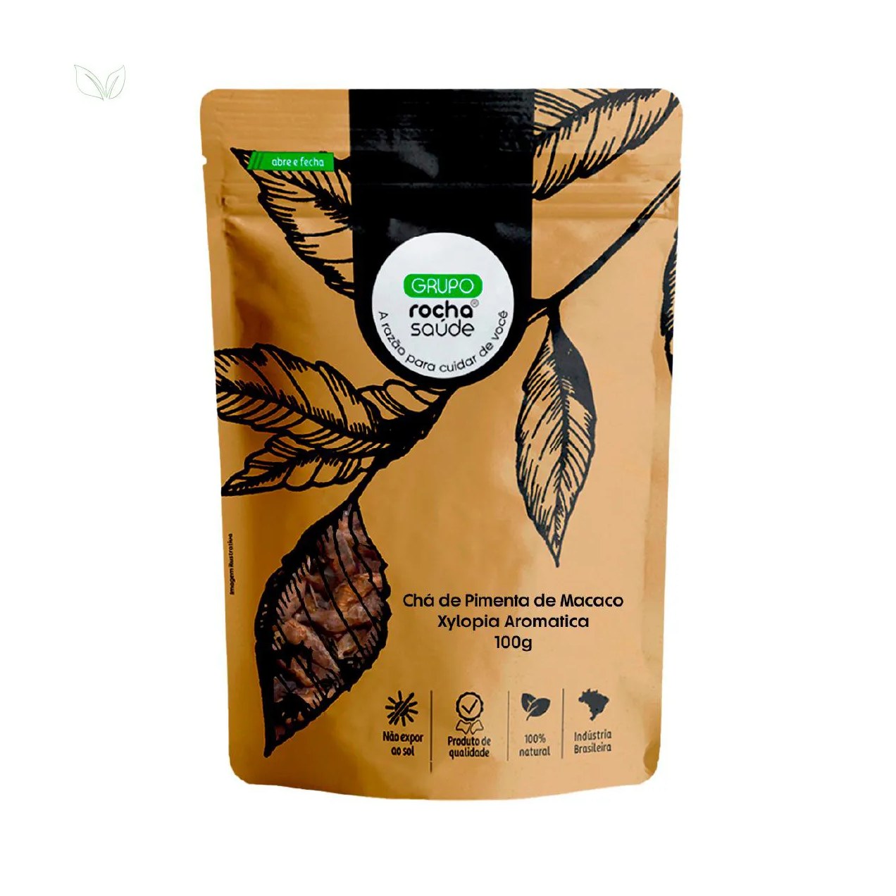 Chá de Pimenta de Macaco - Xylopia Aromatica - 100G