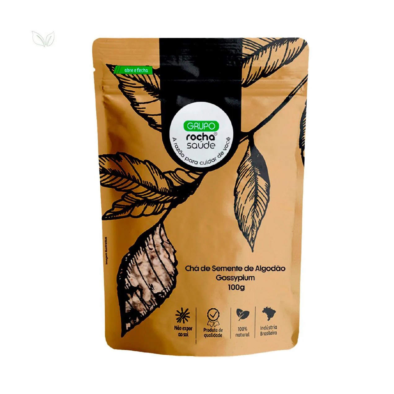 Chá de Semente de Algodão - Gossypium - 100G