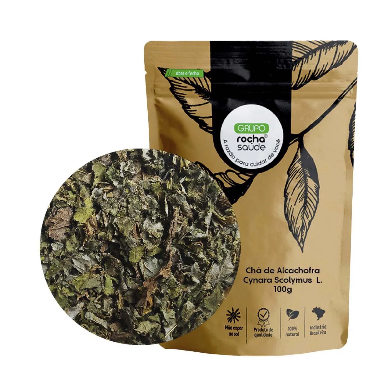 Chá de Alcachofra - Cynara Scolymus L. - 100G