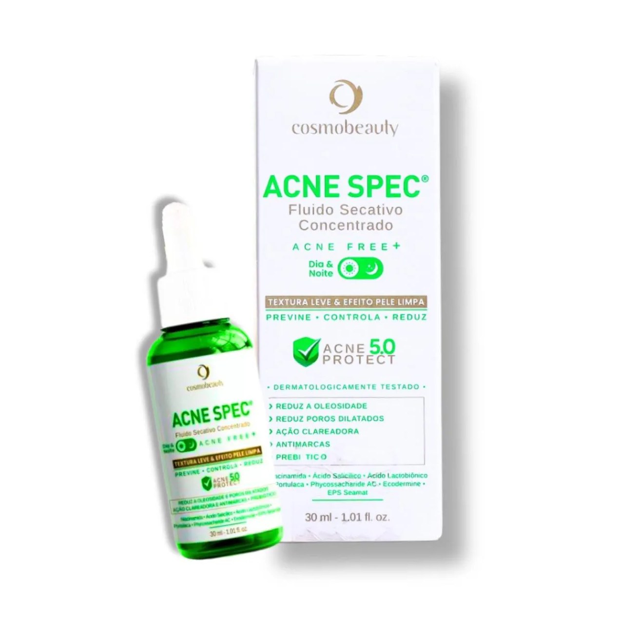 Cosmobeauty Fluído Secativo Acne Spec Concentrado 30ml
