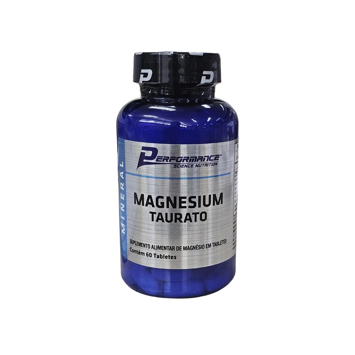 Magnésio Taurato 60 Tabletes - Performance Nutrition