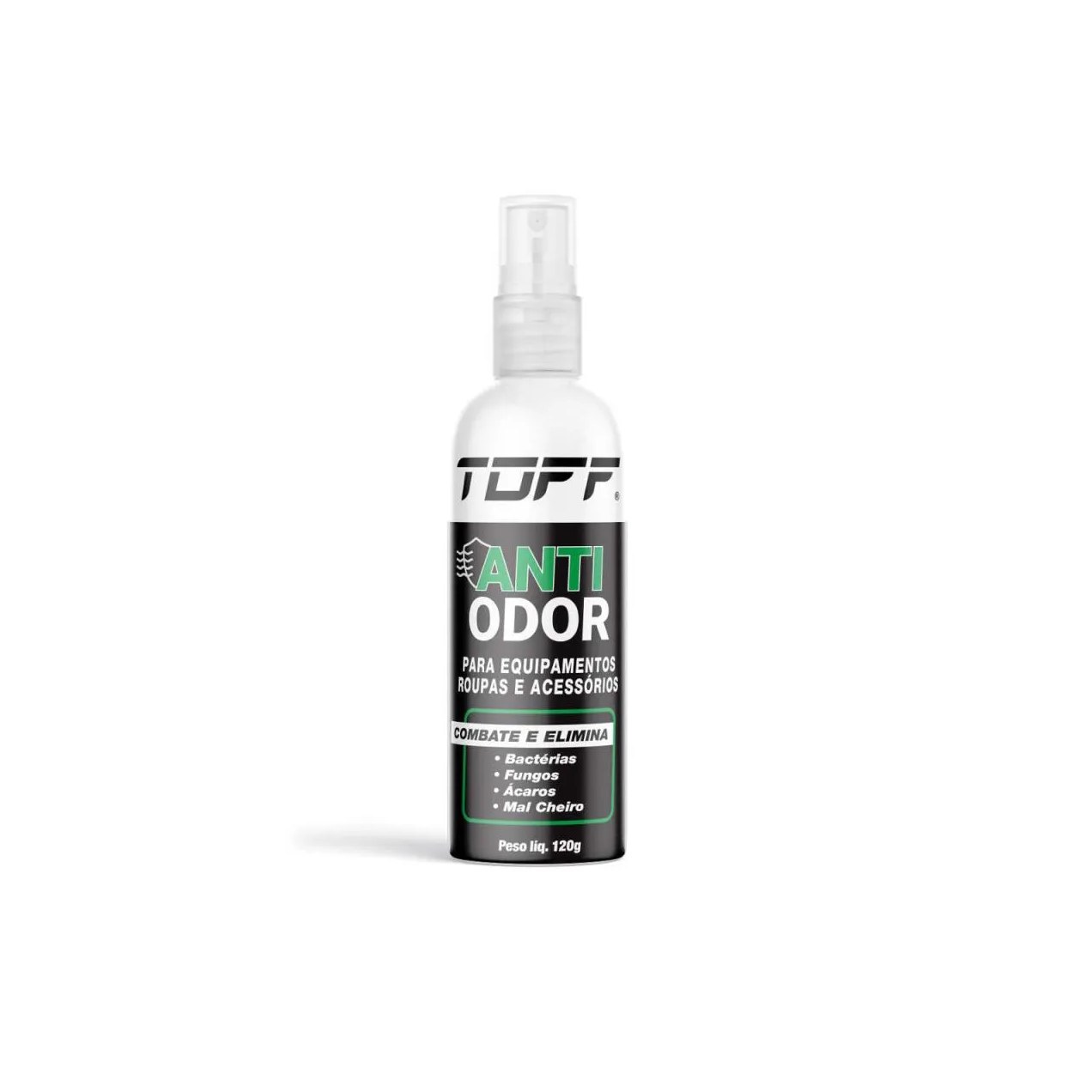 Spray Anti-odor Roupas Calçados Equipamentos Esportivos Toff