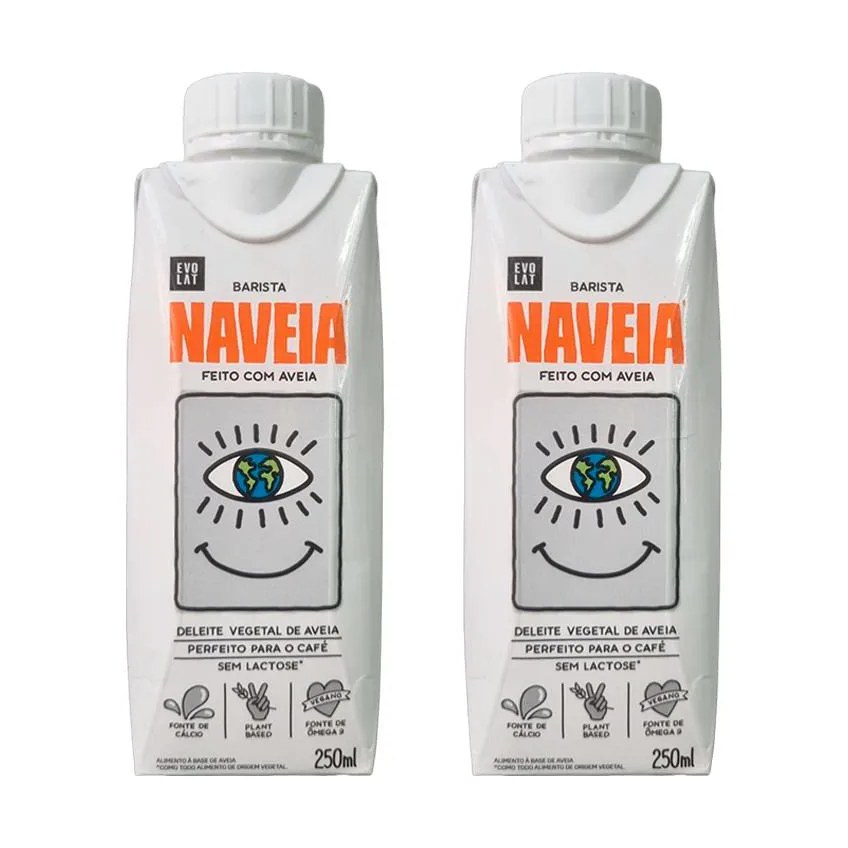 Kit 2x: Bebida Vegetal de Aveia Barista Naveia 250ml