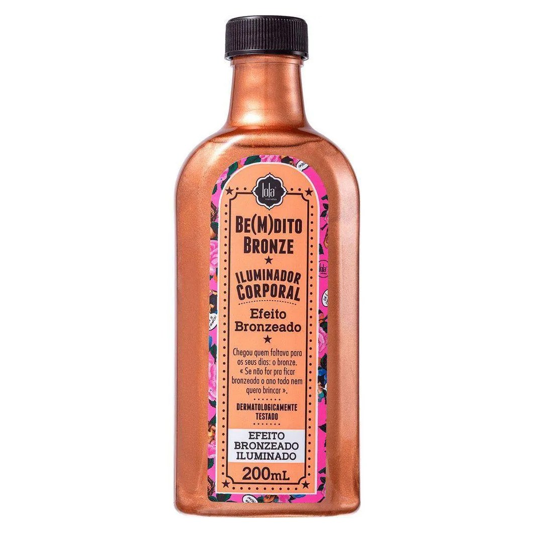 Iluminador Corporal Lola Cosmetics Be(m)dito Bronze 200ml