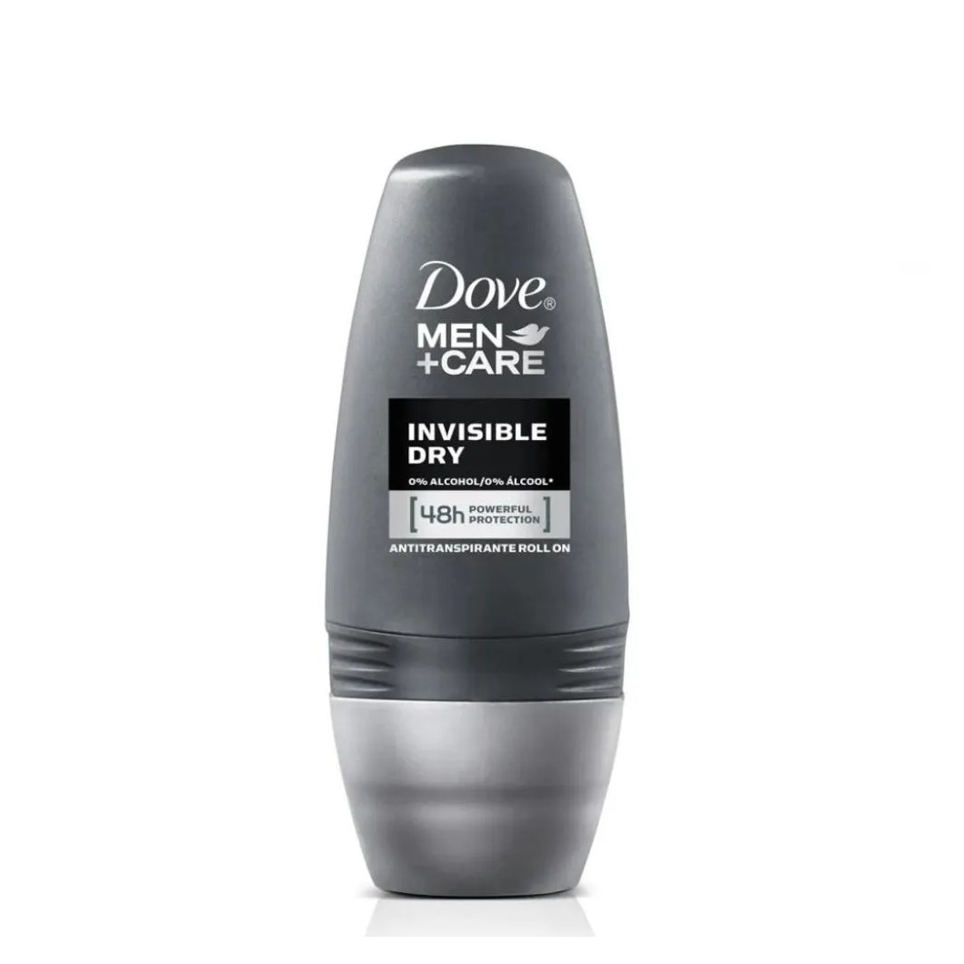 Desodorante Dove Roll-on Men Invisible Dry 50ml