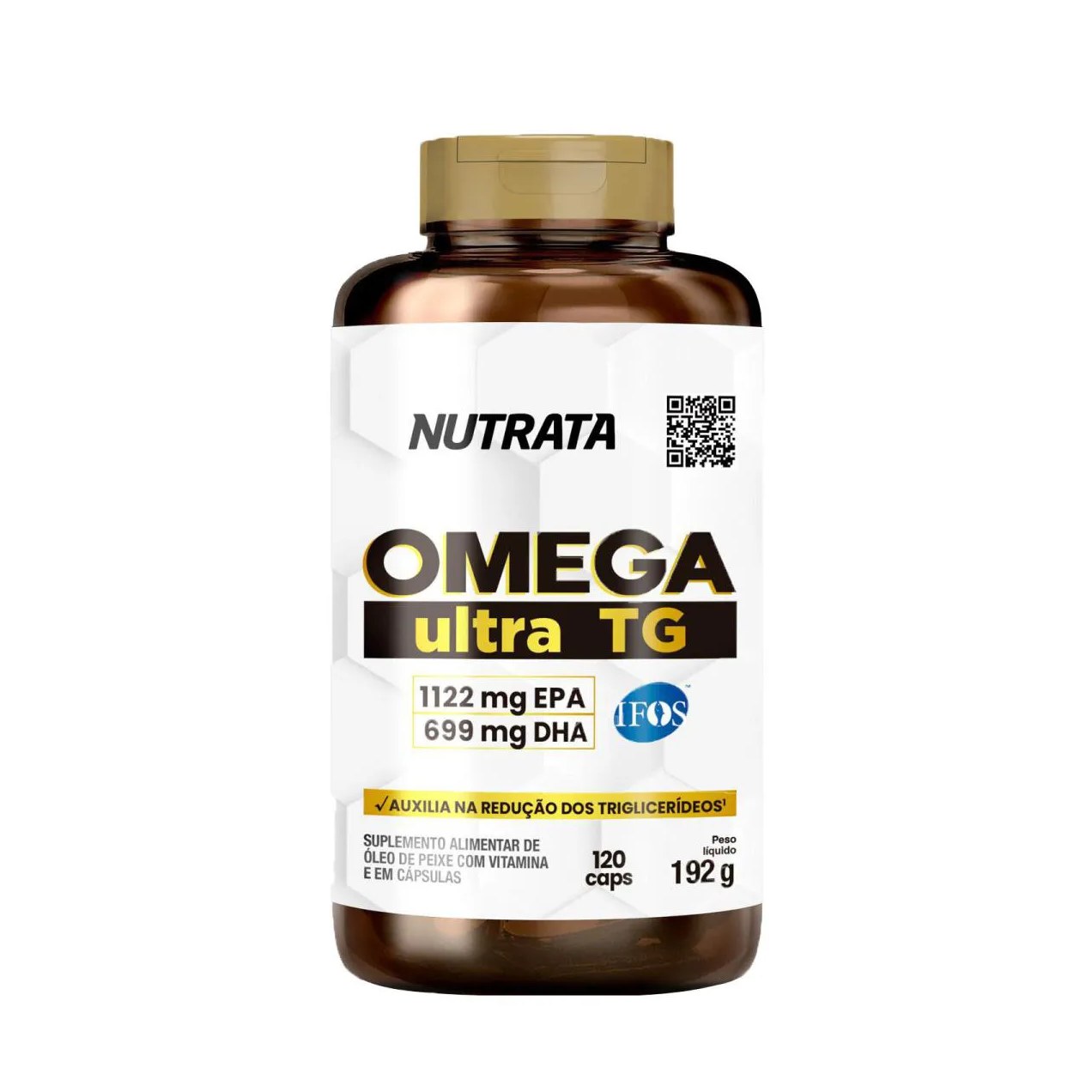 Omega-3 Ultra Tg Epa/dha 120 Capsulas - Nutrata