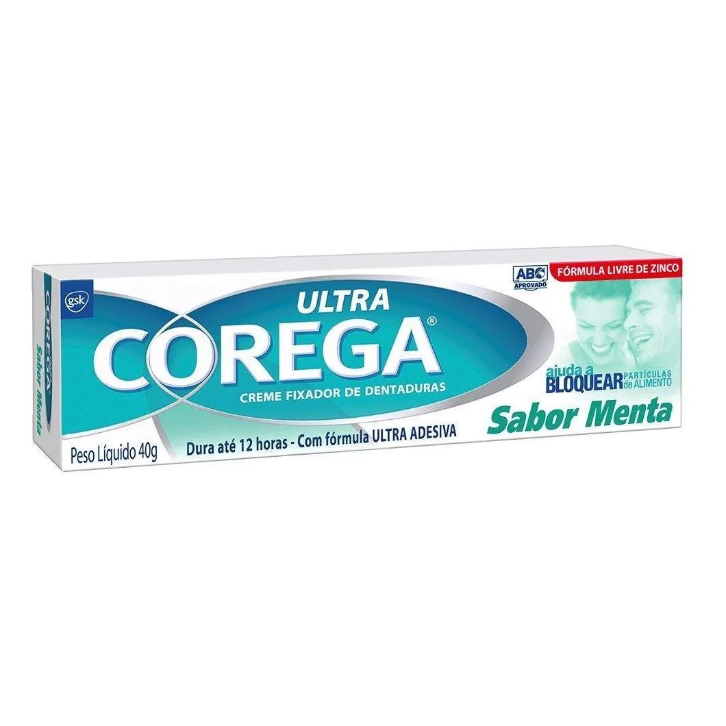 Corega Ultra Creme Menta 40gr