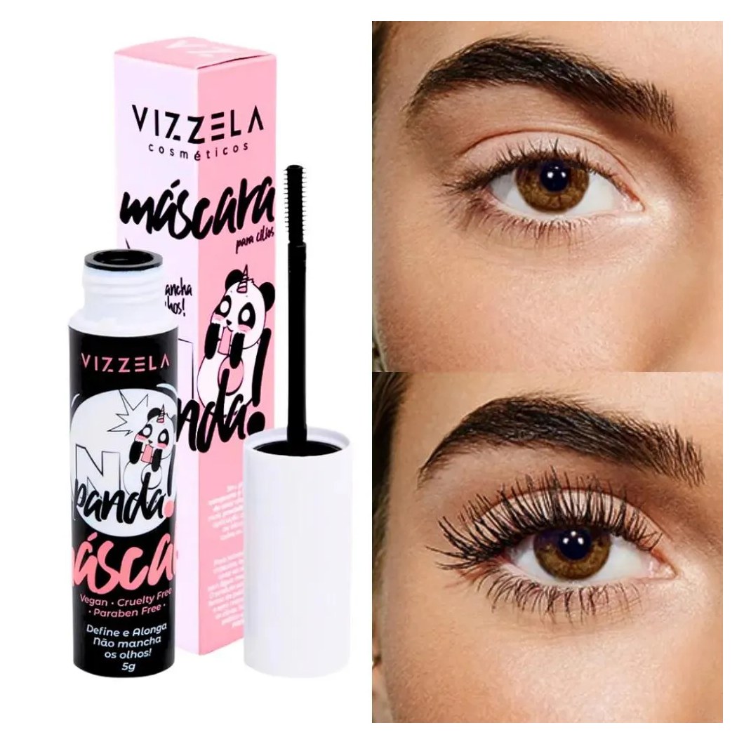 Mascara para Cilios No Panda 5g - Vizzela