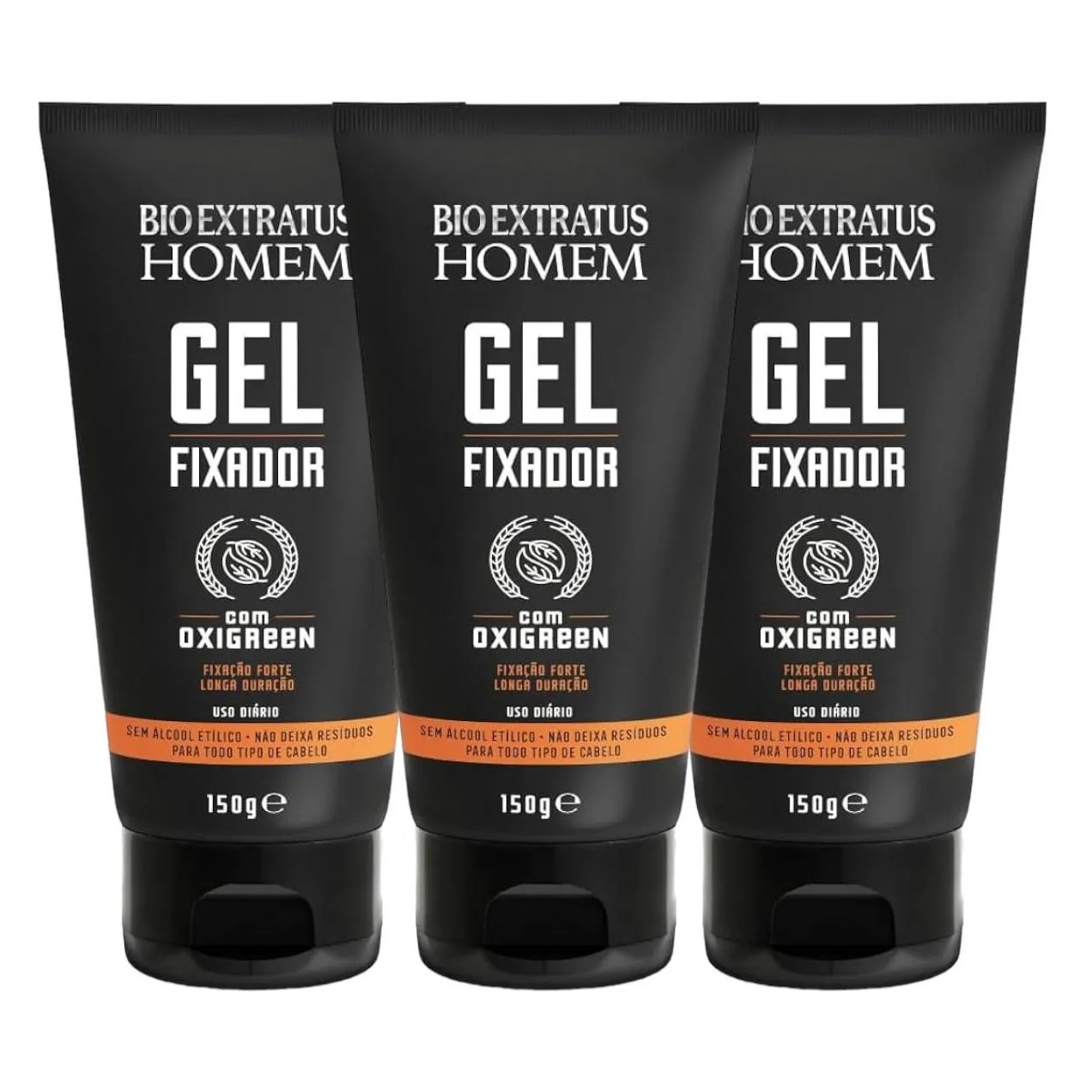 Kit 3 Gel Oxygreen Homem 150G