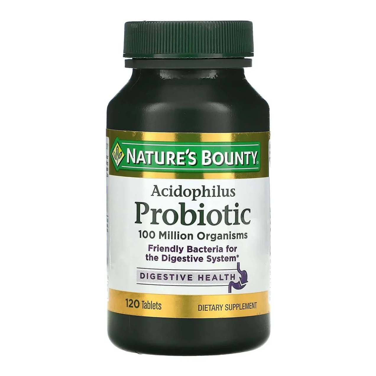 Probiotico Acidophilus 100 Million 120 Tabletes - Nature´s Bounty