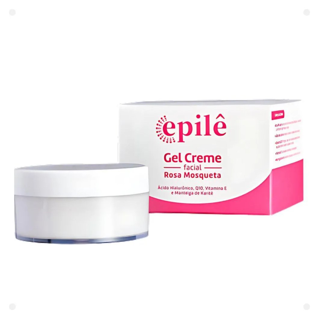 Gel Creme Facial Epilê Rosa Mosqueta 50g