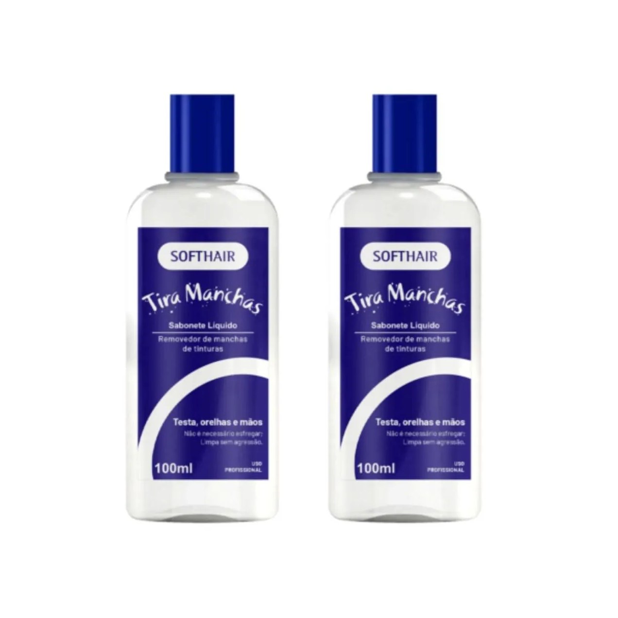 Removedor de Tinta de Cabelo da Pele Tirar Mancha Kit 2un