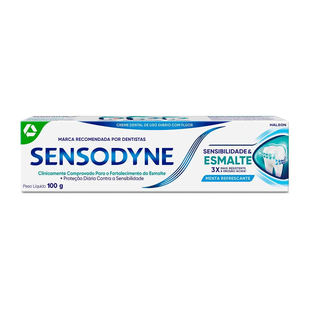 Creme Dental Sensodyne Sensibilidade & Esmalte Menta 100g