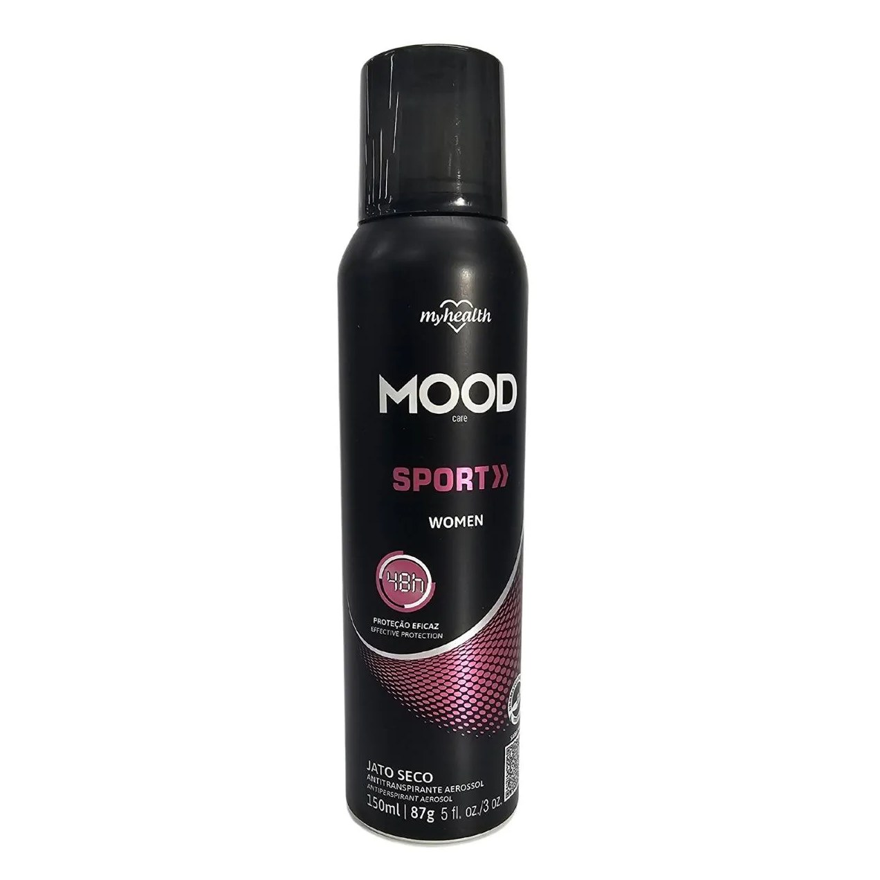 Desodorante Antitranspirante Aerossol Sport Women Mood Care My Health 150ml / 87g