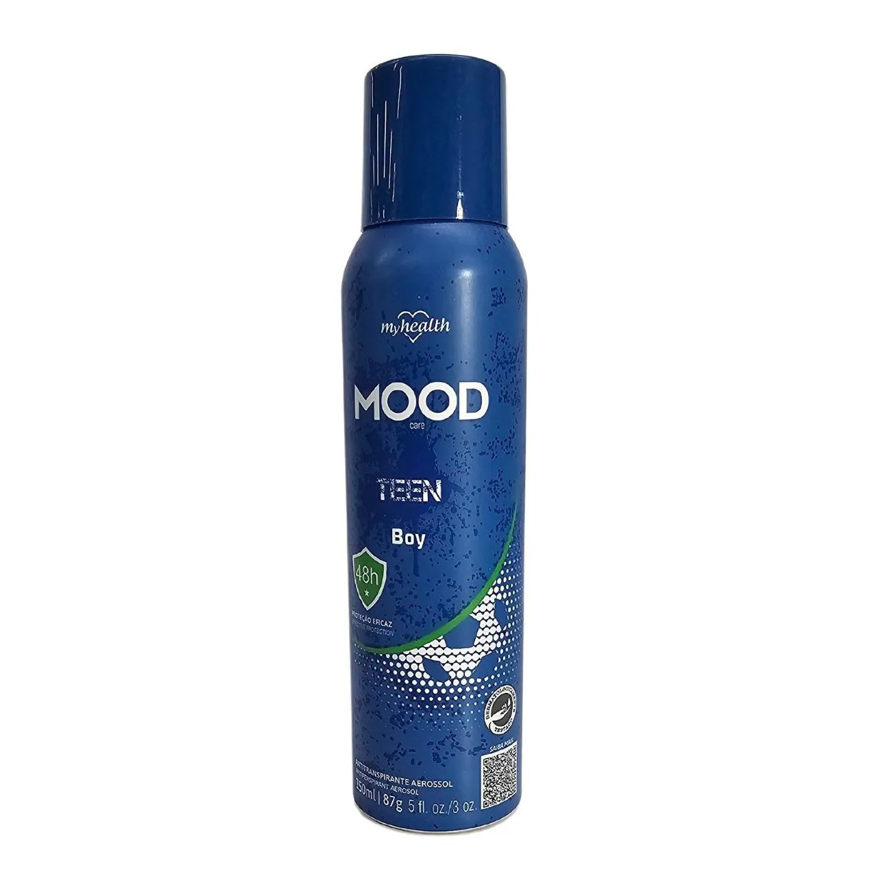 Desodorante Antitranspirante Aerossol Teen Boy Mood Care My Health 150ml / 87g