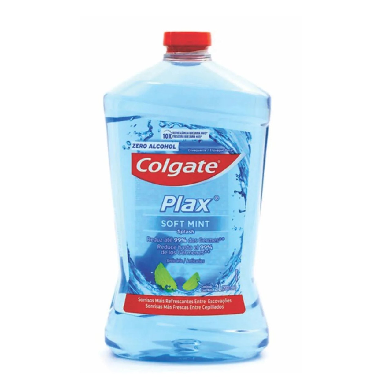 Enxaguante Bucal Refil Colgate Plax Menta 2 Litros