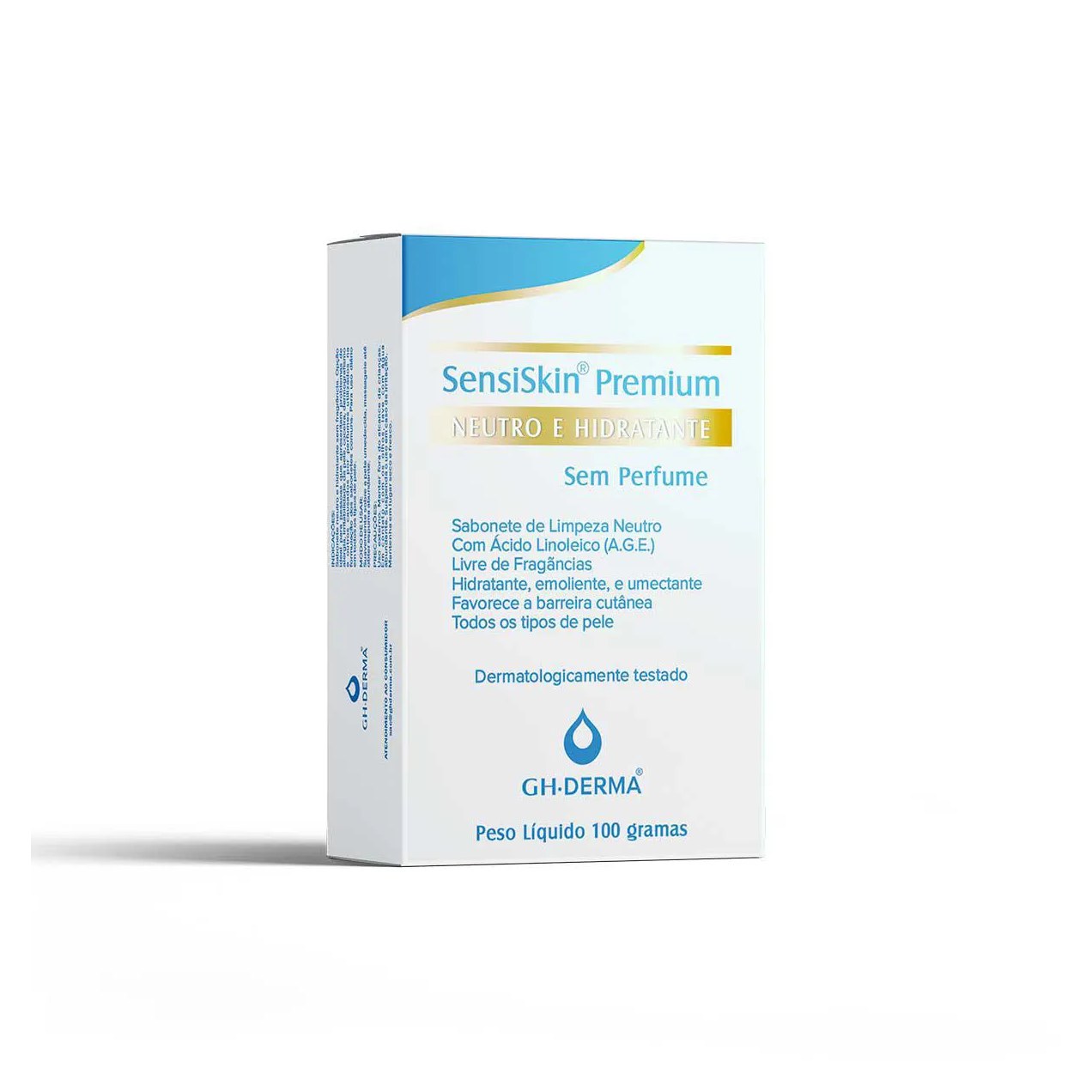 Sabonete em Barra SensiSkin GH Derma Premium Sem Perfume 100g