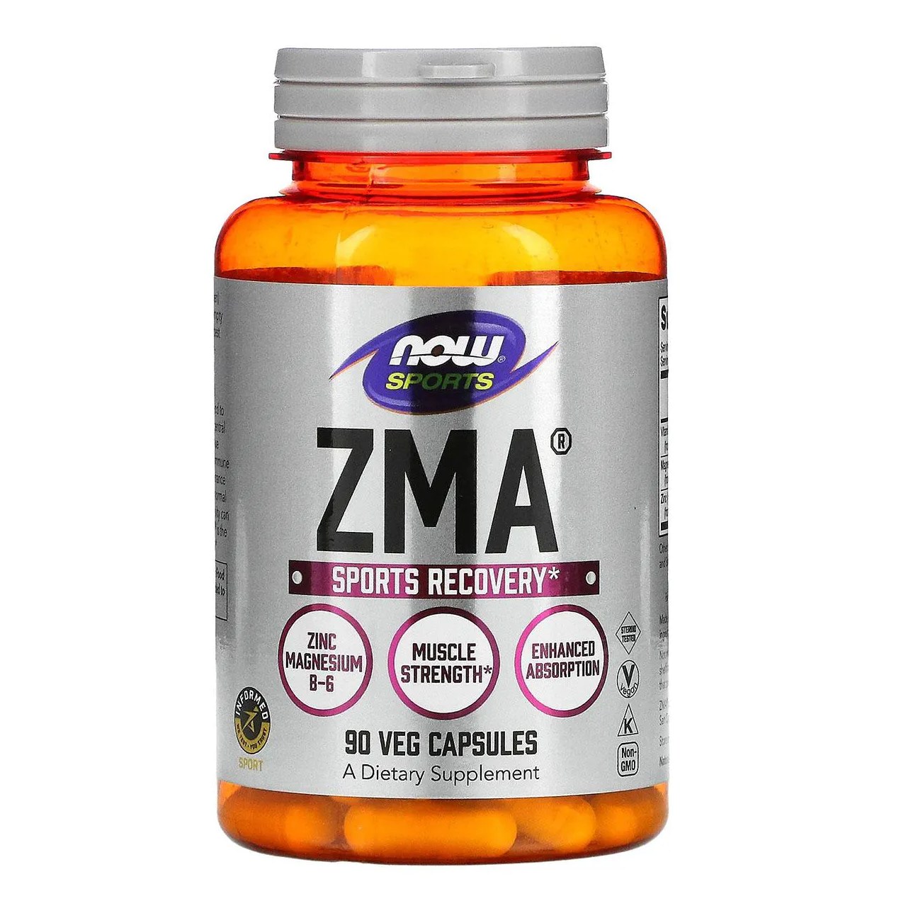Zma 90 Capsulas Vegana - Now Foods
