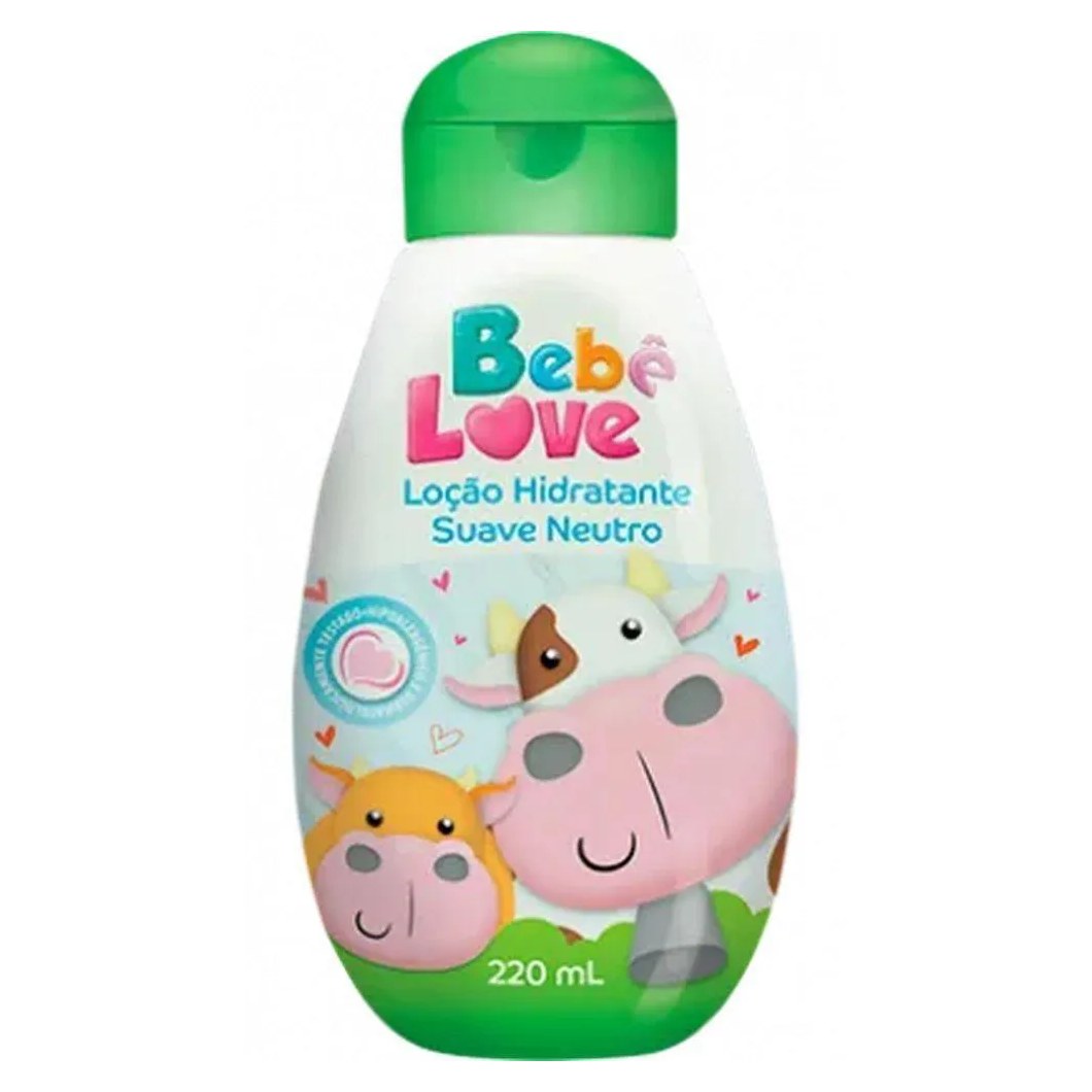 Locao Hidratante Bebe Love Suave Neutro 220ml
