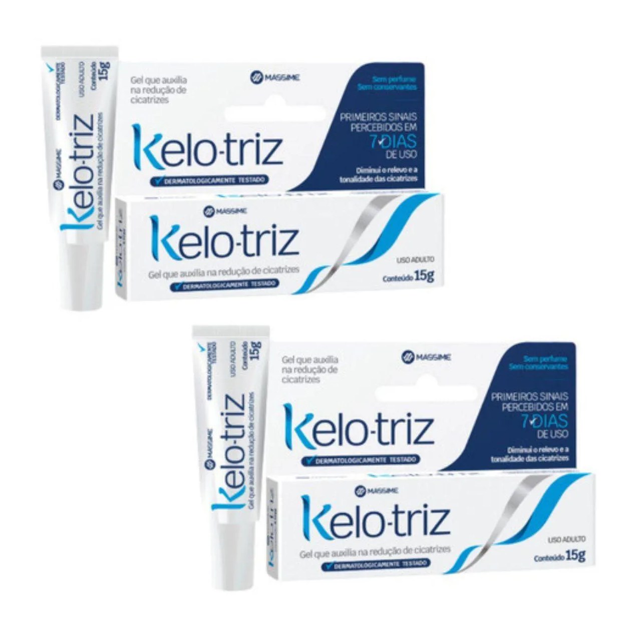 Kit 2x - Cicatrizante Kelo-triz - Massime