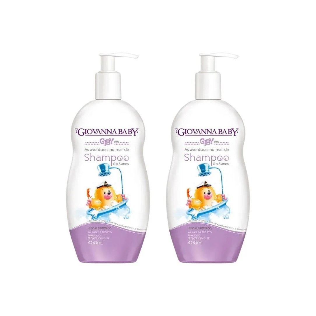 Shampoo Giovanna Baby Giby 400ml - Kit C / 2un