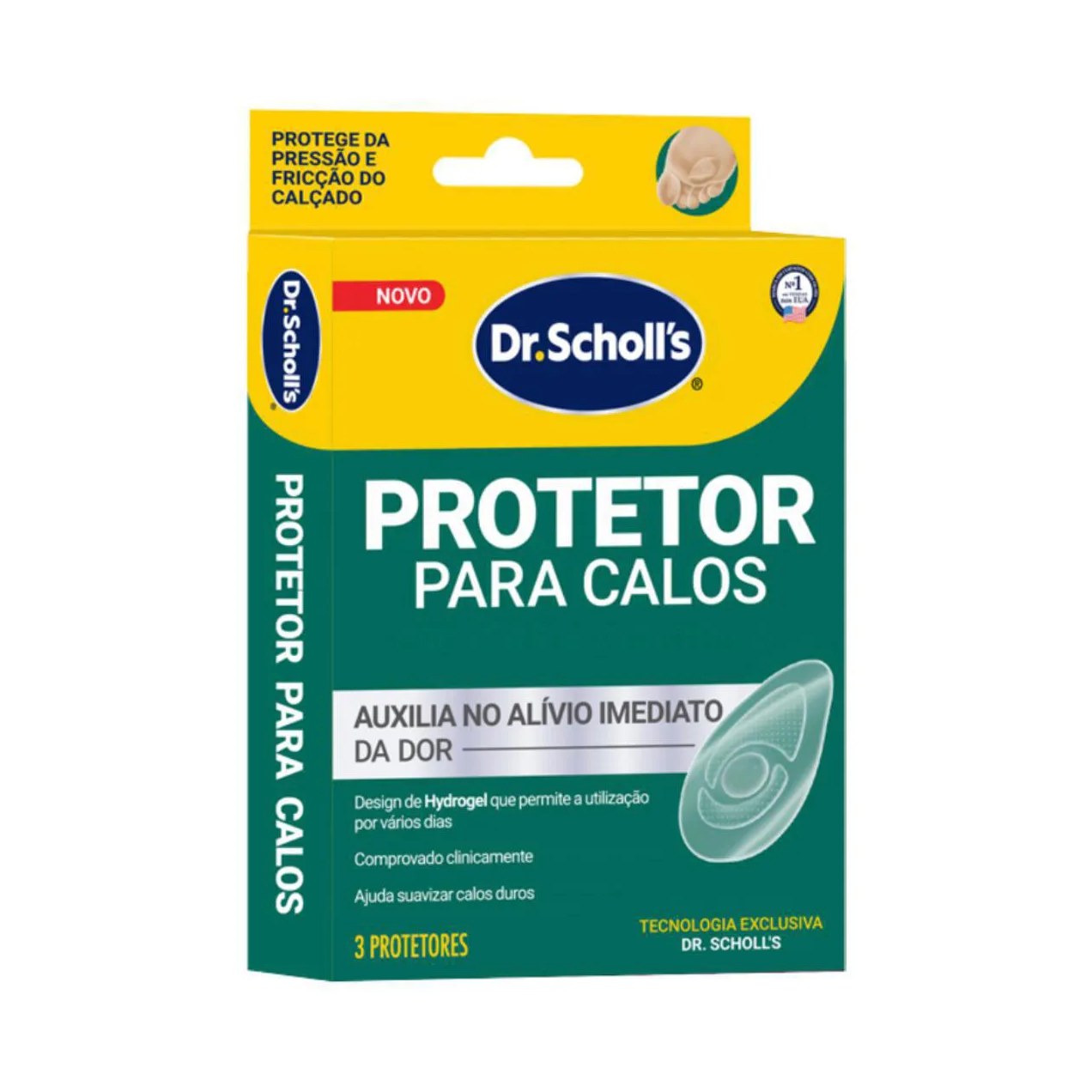 Protetor para Calos Dr Scholls 3 unidades